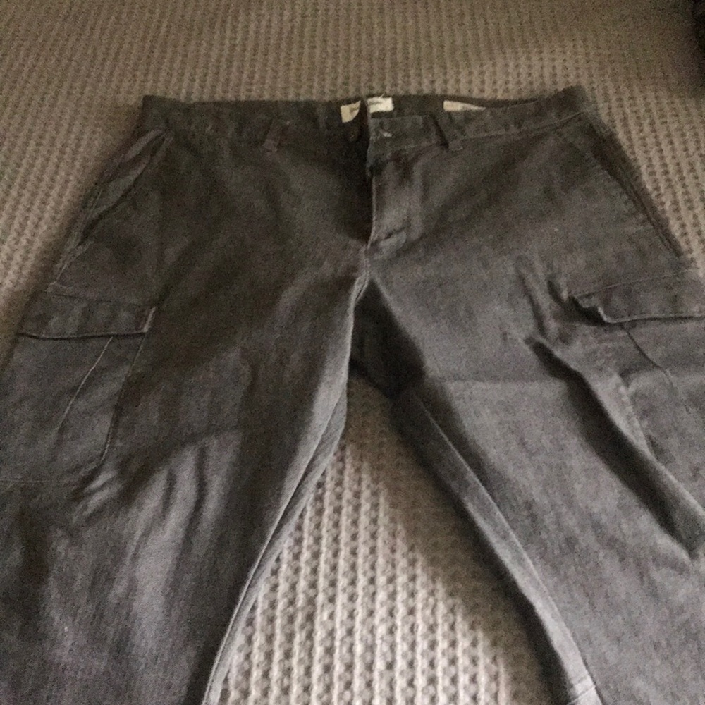 Slim cargo trousers